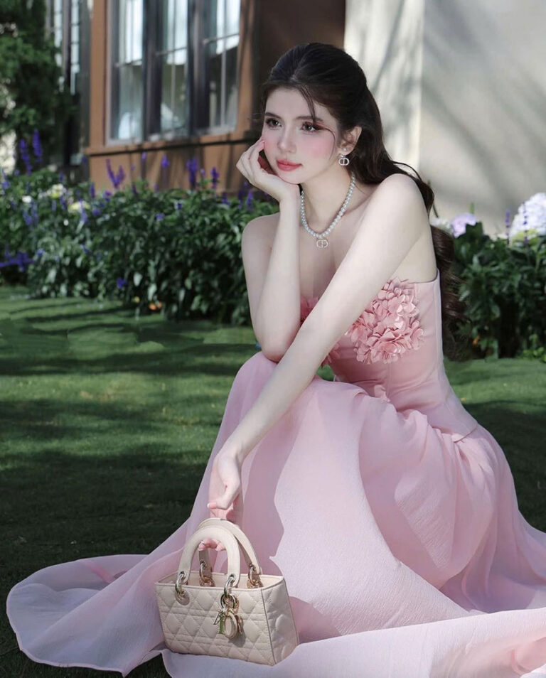 Peony Set Pink Dress
