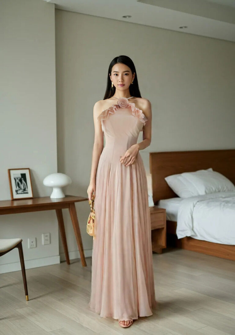 Ivy Dress Cream