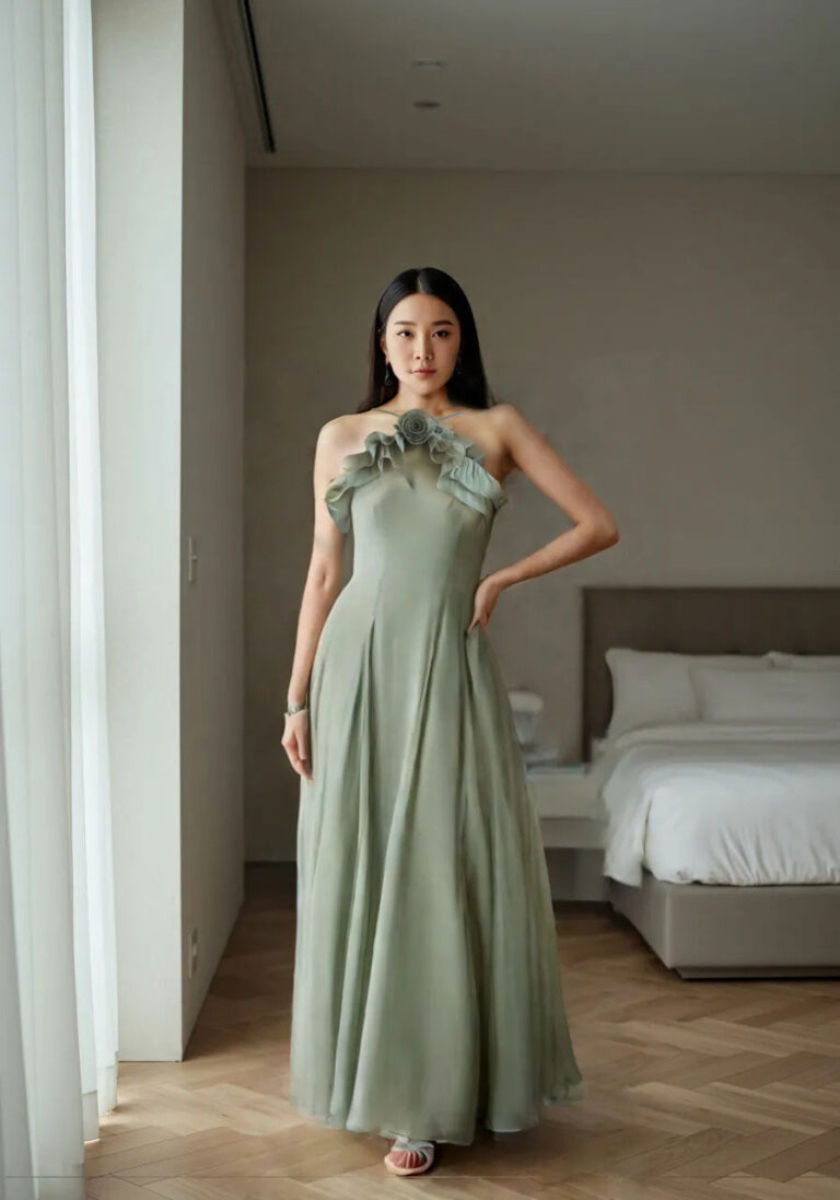 Ivy Dress Green