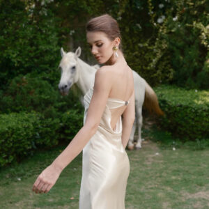 Pearl Ivory White Dress