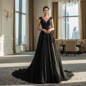 เช่าชุดราตรี สีเข้ม