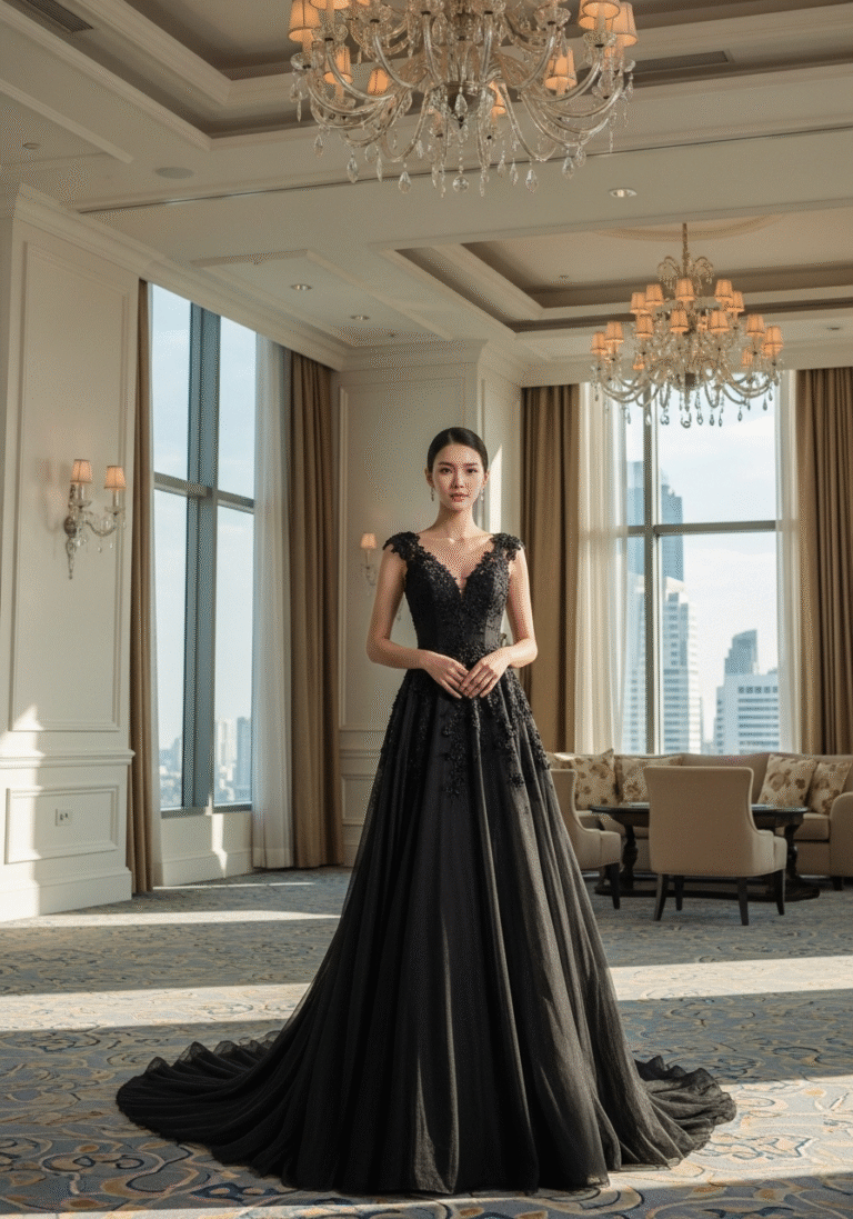 เช่าชุดราตรี สีเข้ม