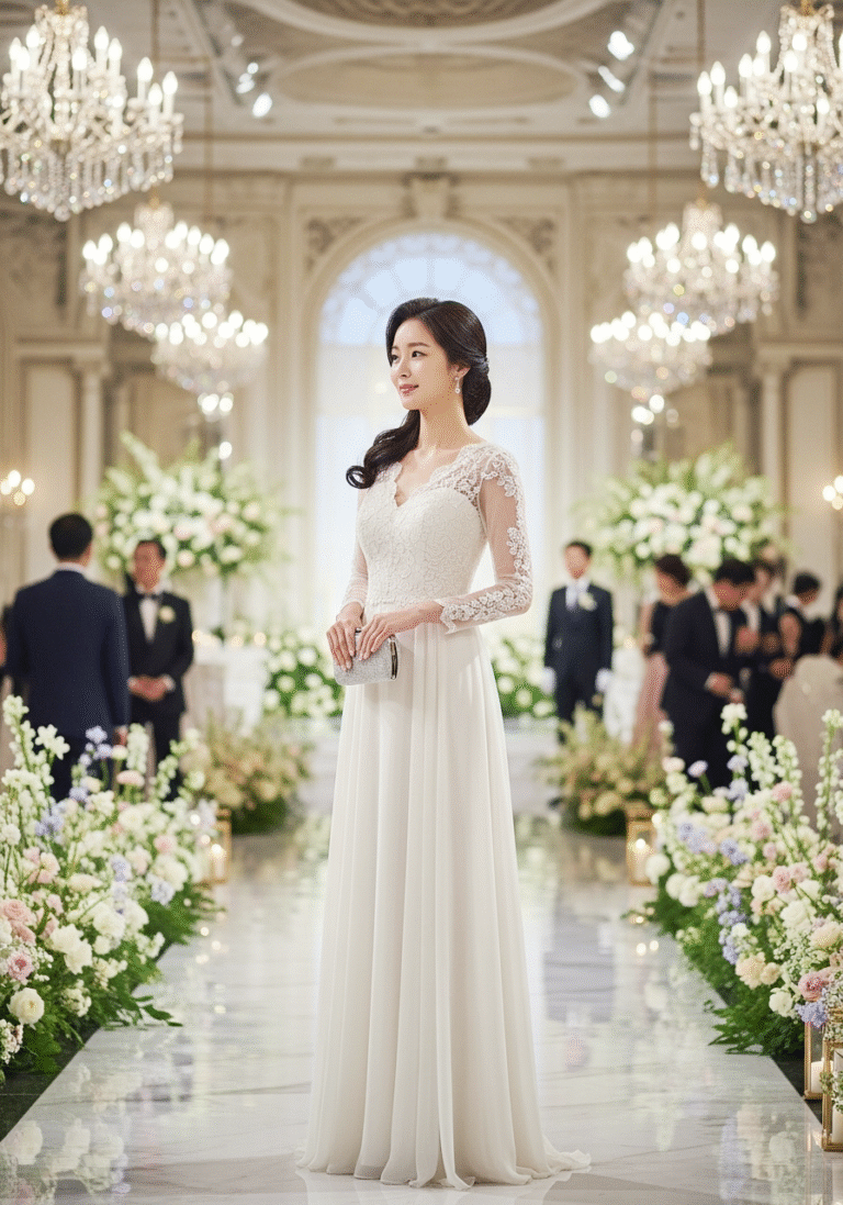 ชุดราตรีไปงานแต่ง