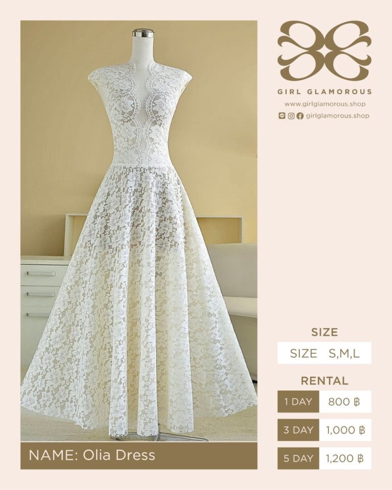 Olia Dress GLAMOROUS ร้านเช่าชุด