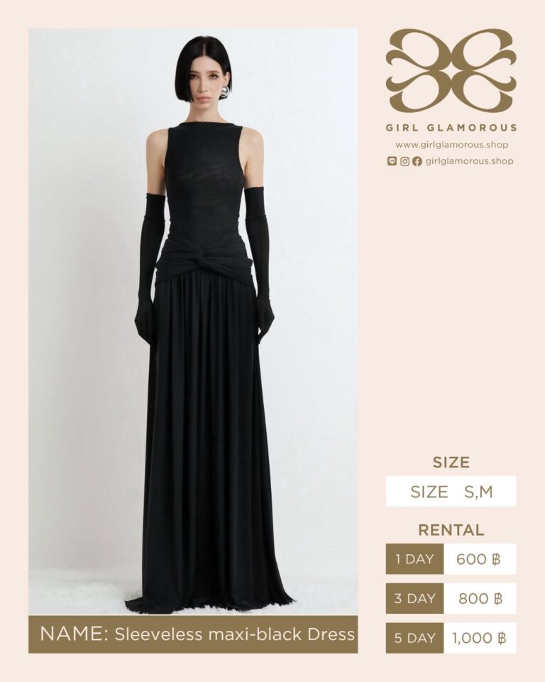 Black Mesh Dress GLAMOROUS ร้านเช่าชุด