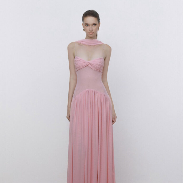 ร้านเช่าชุดราตรี Pink Twist Dress