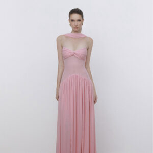 ร้านเช่าชุดราตรี Pink Twist Dress