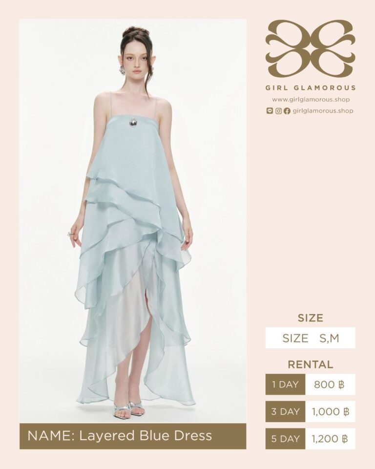 Layered Blue Dress