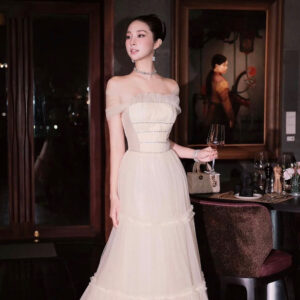 ร้านเช่าชุดราตรี Ivory Grace Dress