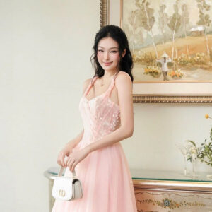 ร้านเช่าชุดราตรี Peony Blush Dress
