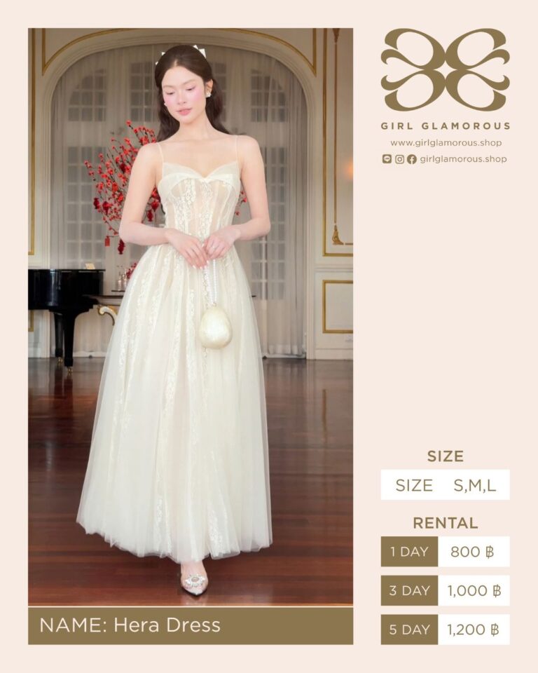 Hera Dress GLAMOROUS ร้านเช่าชุด