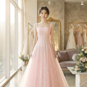 ร้านเช่าชุดราตรี Elodie Pink Dress
